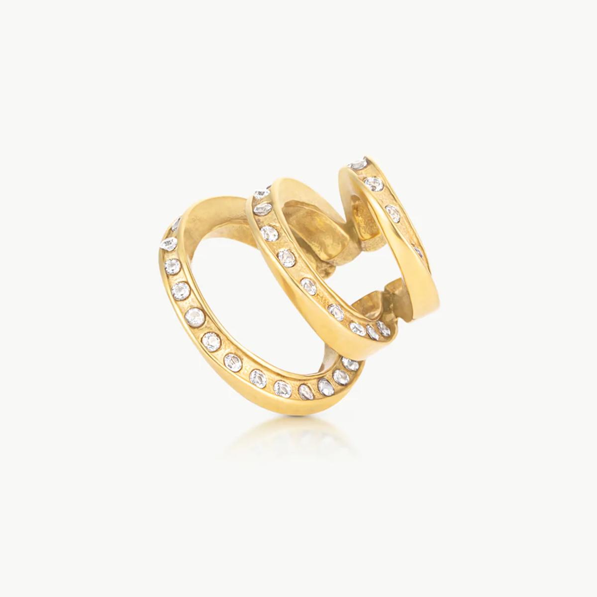 EARCUFF TRIPLO ZIRCONI EARCUFF TRIPLO ZIRCONI  YPARIS 