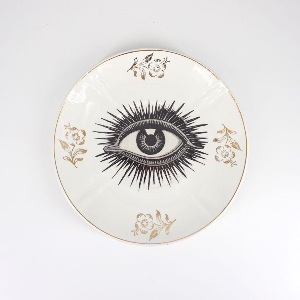 EYE tea plate