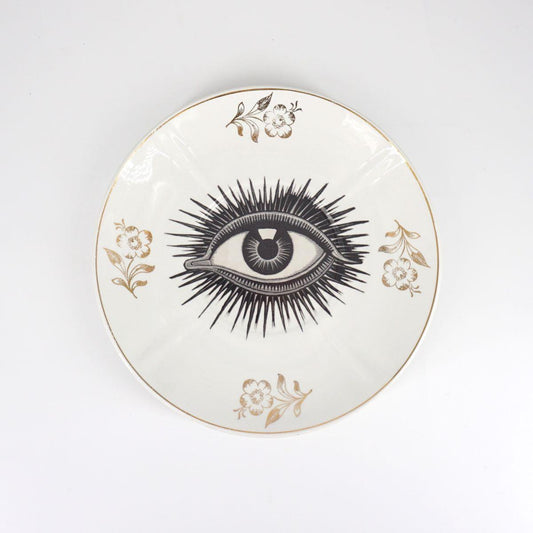 EYE tea plate