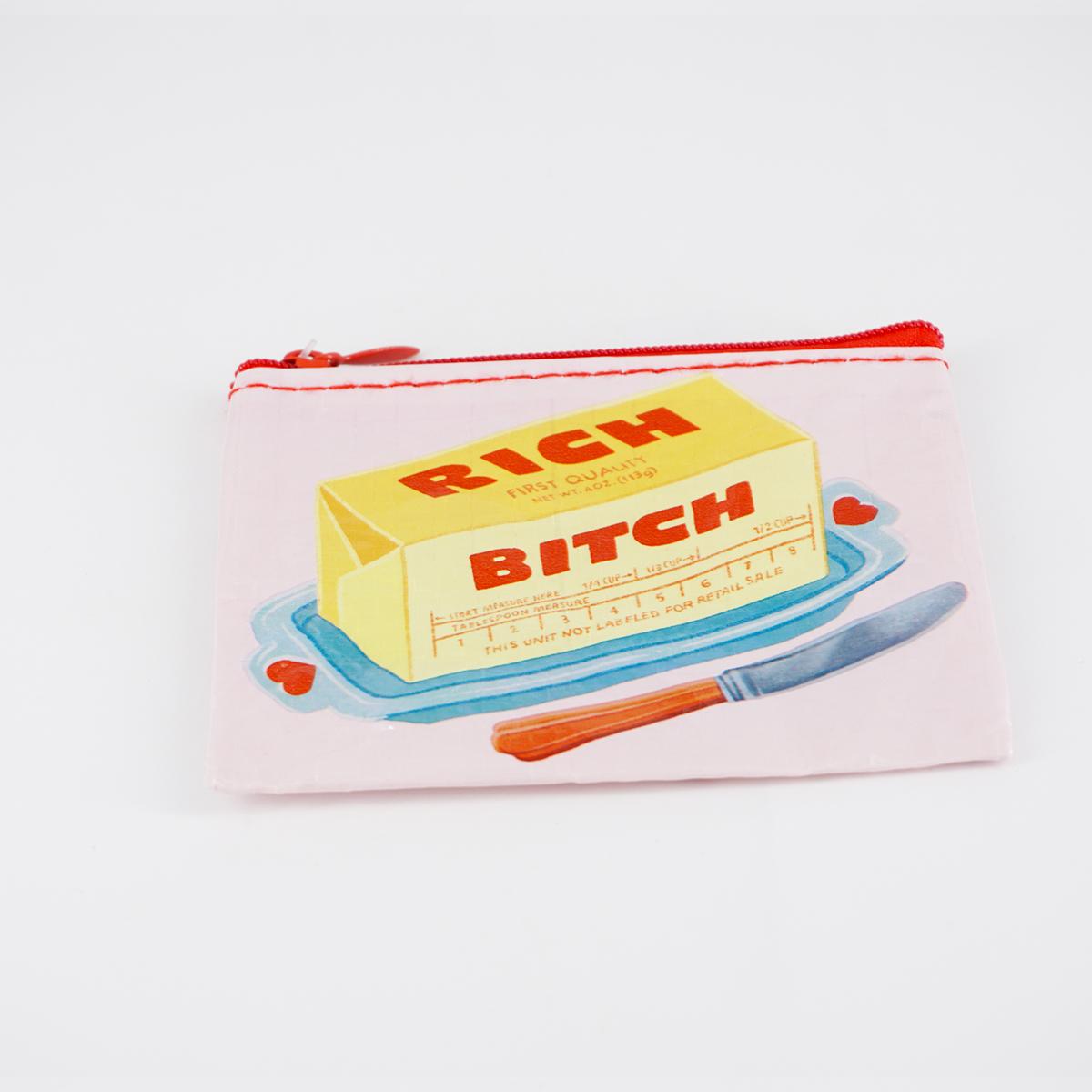 BLUEQ MINI POCHETTE RICH BITCH