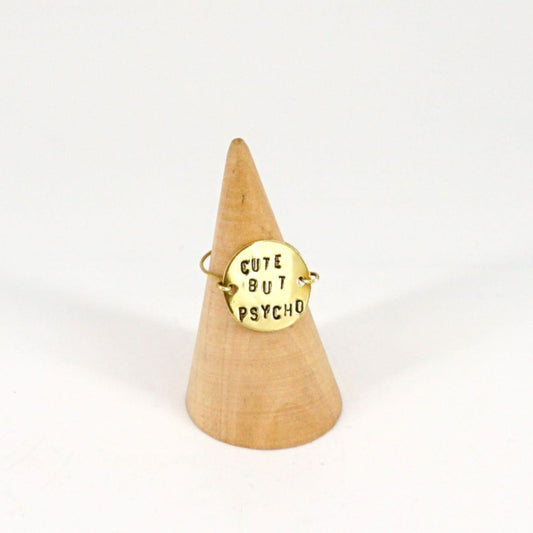 Loti ANELLO PLACCA CUTE BUT PSYCHO