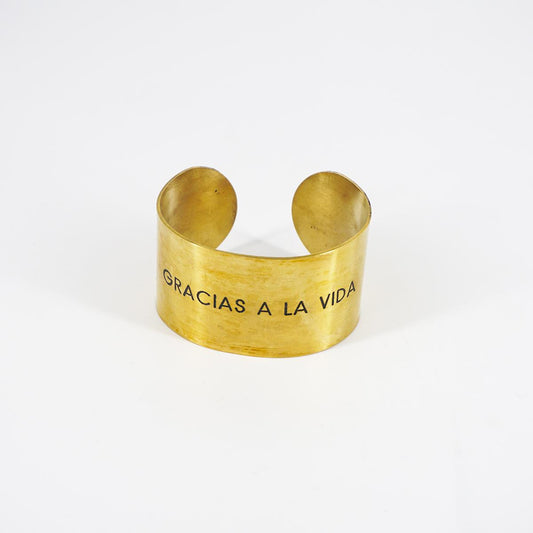 Bracciale fascia alta GRACIAS A LA VIDA