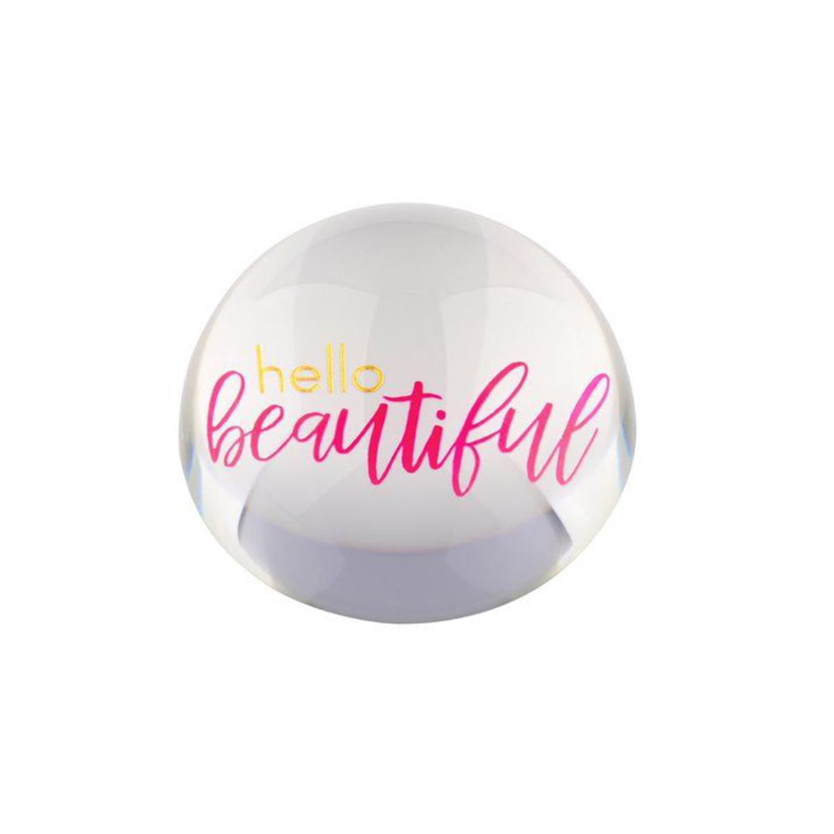 GIFT COMPANY FERMACARTE TONDOHELLO BEAUTIFUL
