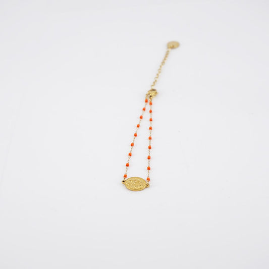 NUSA DUA BRACCIALE MADONNINA OROARANCIO