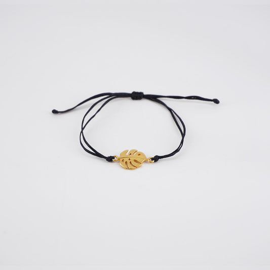 MONSTERA single-strand bracelet