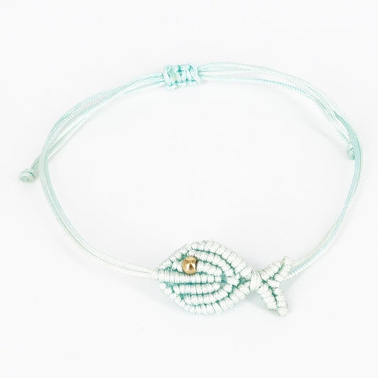 Bracciale PESCIOLINO VERDE ACQUA CHIARO BRACCIALE PESCIOLINO VERDE ACQUA CHIARO NOMADEA 
