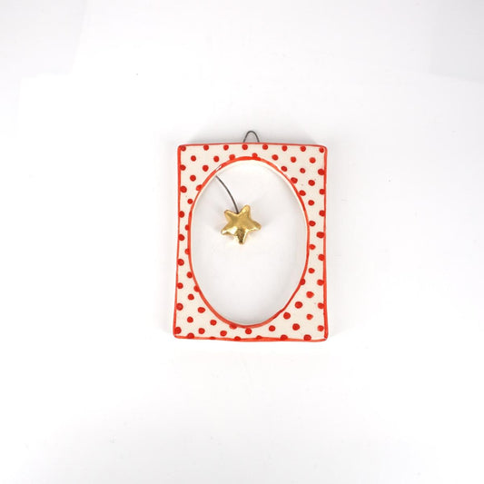 ROSSO RAMINA CORNICE S RETT.STELLA ORO POIS ROSSO