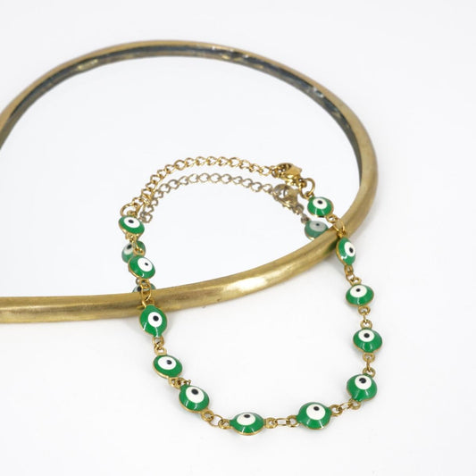  BRACCIALE OCCHIETTI LARGEVERDE SOPHIE GIOIELLI 