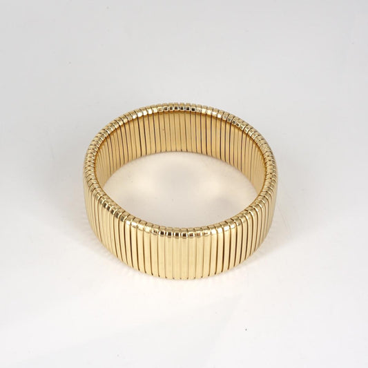 BRACCIALE TUBO GAS PIATTO BRACCIALE TUBO GAS SPESSO PIATTO SOPHIE GIOIELLI 