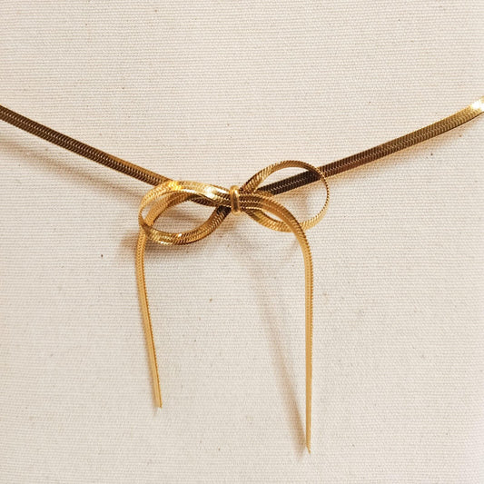 SOPHIE GIOIELLI COLLANA FIOCCO SNAKE