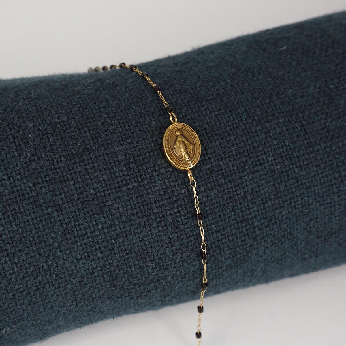 BLACK MADONNINA Bracelet