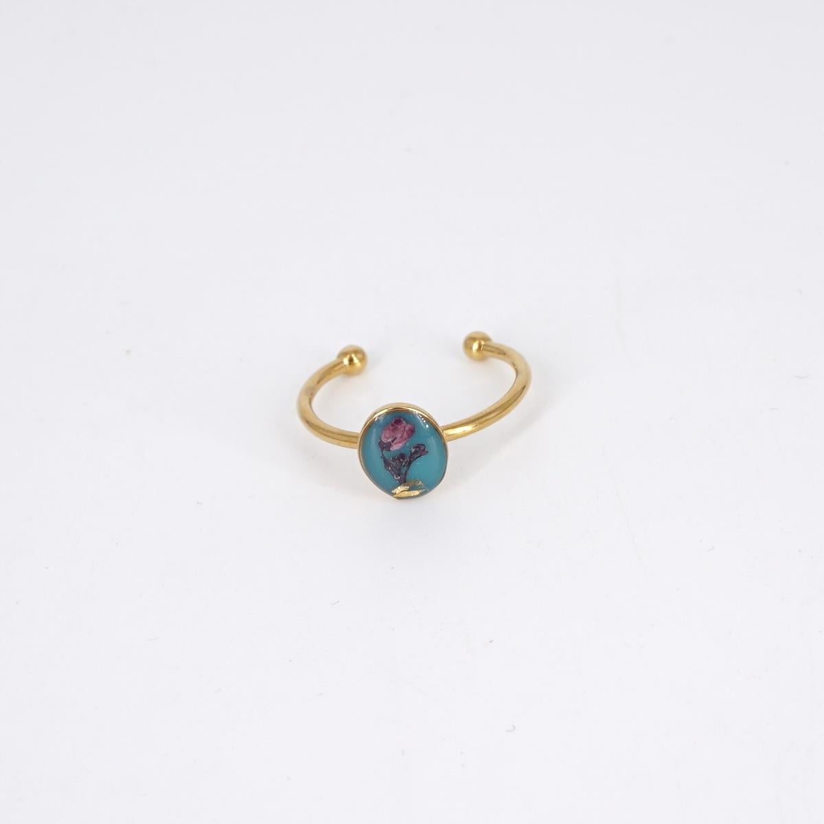 Celadon Oval Basic Ring