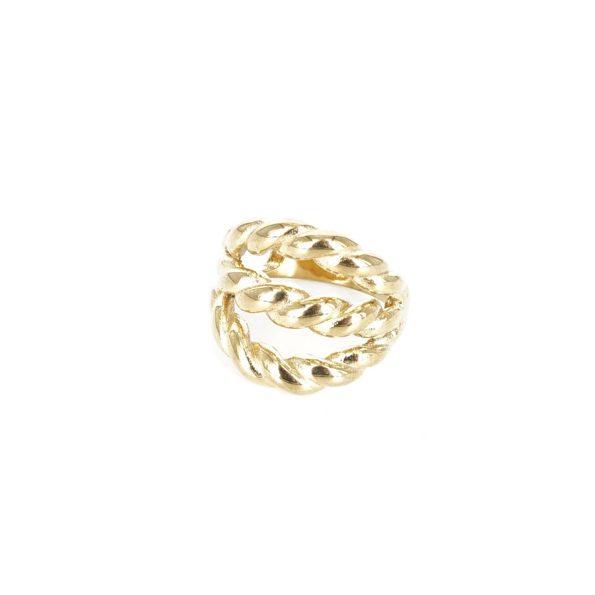 ANELLO TRIPLO TORCHON ANELLO TRIPLO TORCHON SOPHIE GIOIELLI 