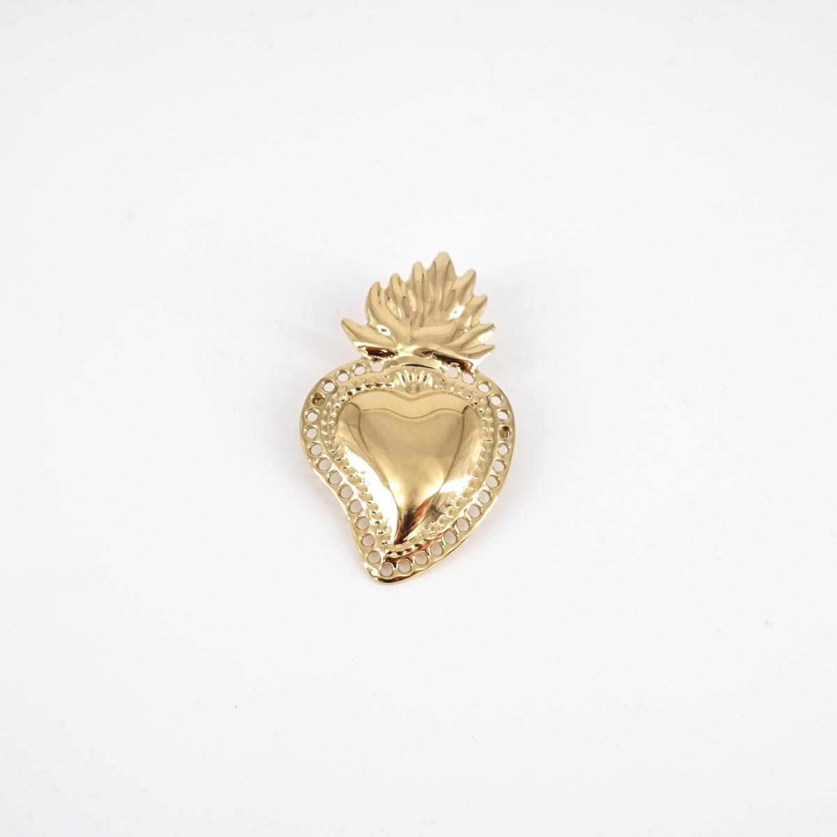 Spilla ex voto fiamma
