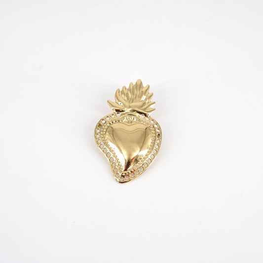 Spilla ex voto fiamma