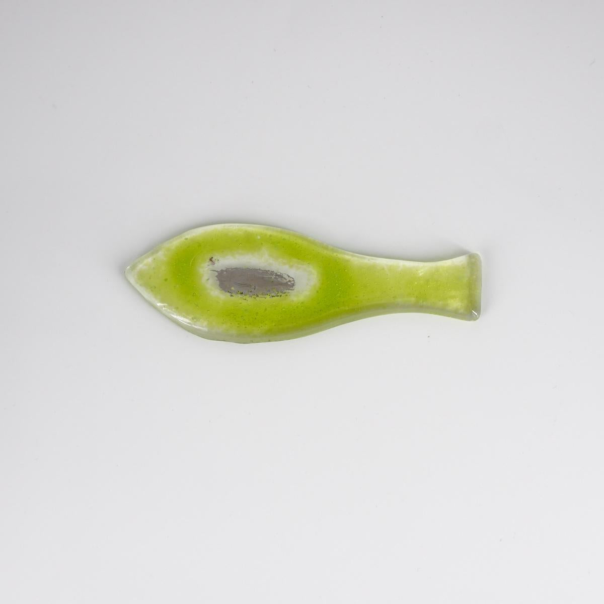 Poggiaposate PESCIOLINO verde lime