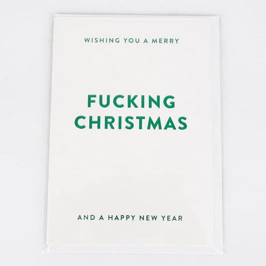 Card FUCKING CHRISTMAS CARD FUCKING CHRISTMAS  BLUEQ 
