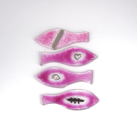 Poggiaposate PESCIOLINO fucsia