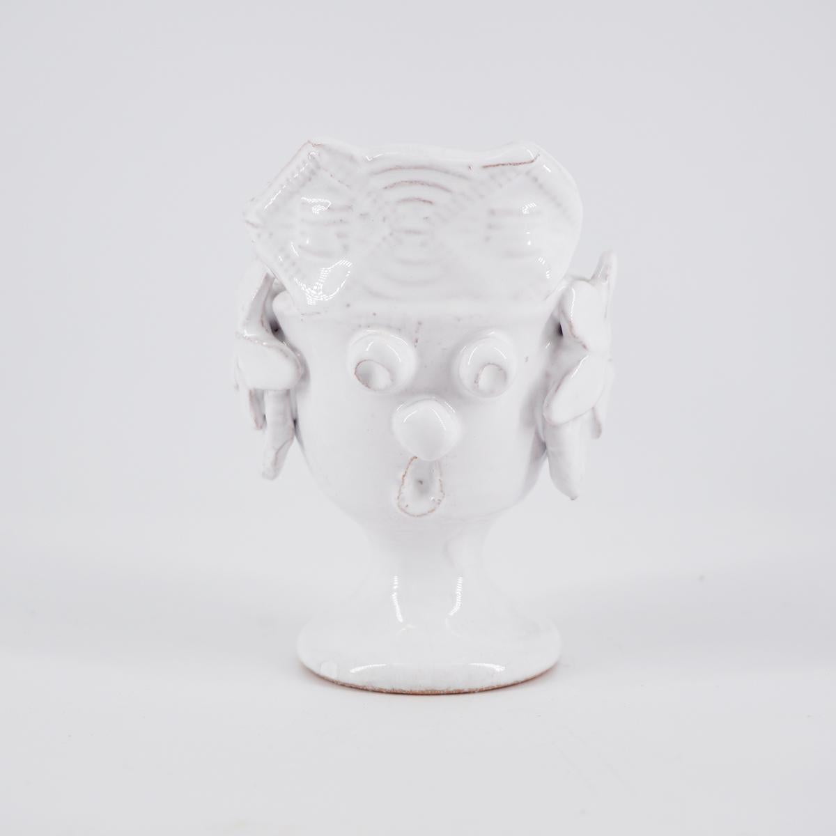 Coquetier Mori GRECA blanc