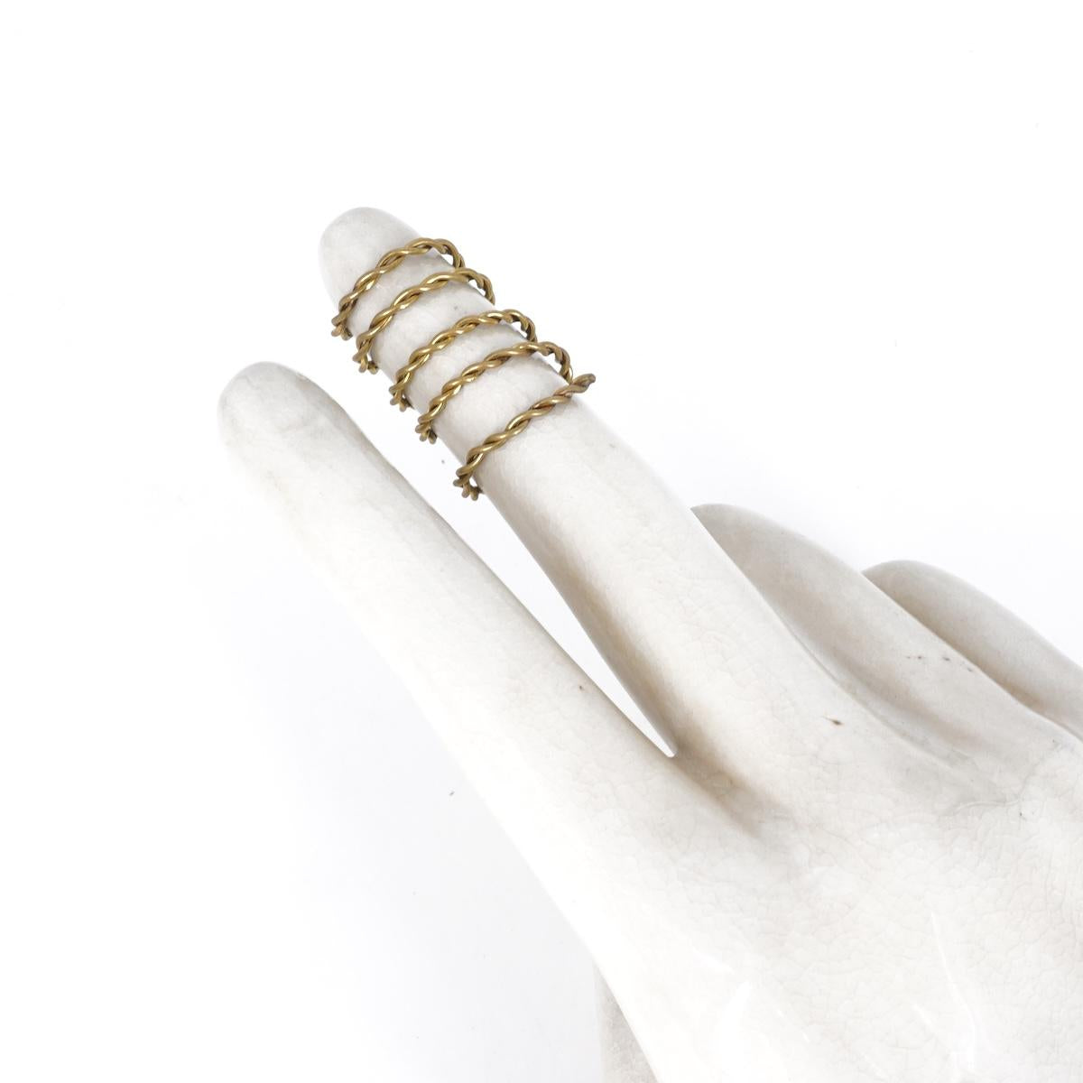 ANELLO SPIRALE TORCHON SOTTILE ANELLO SPIRALE TORCHON SOTTILE  RIVA 