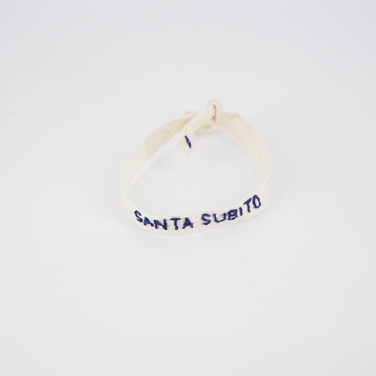 SANTA SUBITO white bracelet