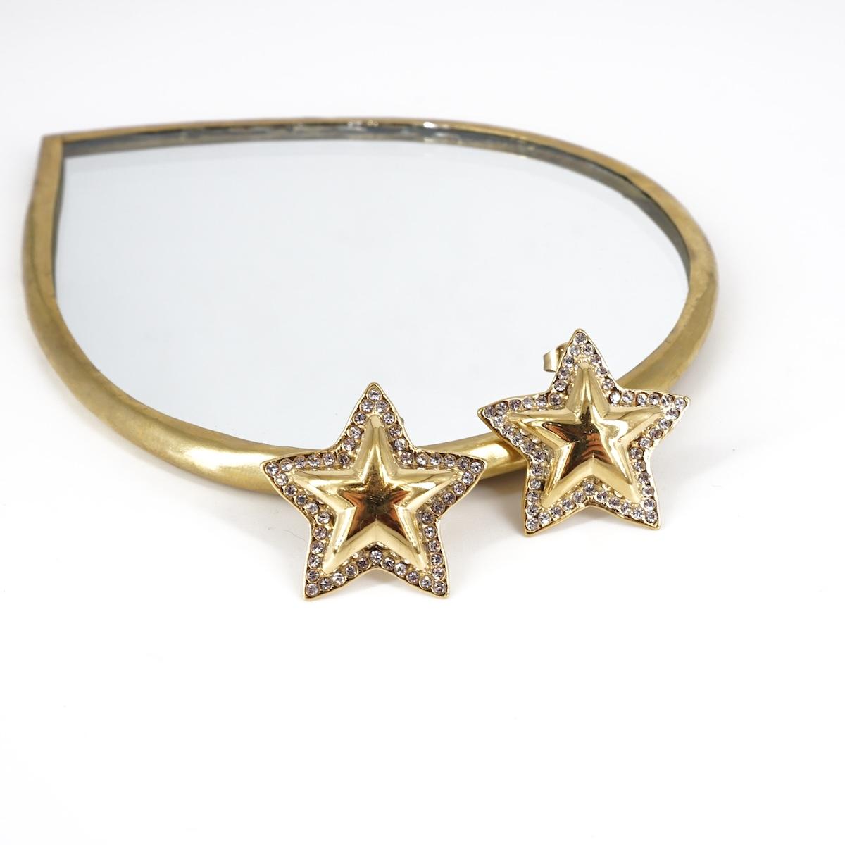 ORECCHINI STELLA CON STRASS ORECCHINI STELLA STRASS  SOPHIE GIOIELLI 