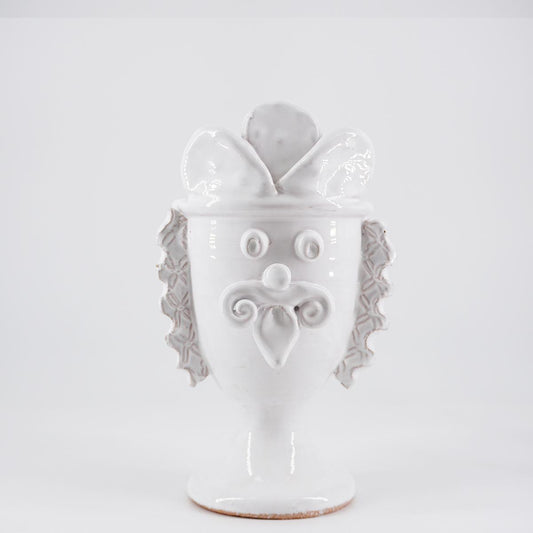 Mori pen holder PALE white