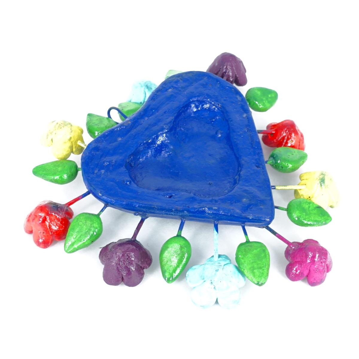CUORE PIENO BLU SMALL CUORE PIENO SMALL BLU ORTEGA'S 