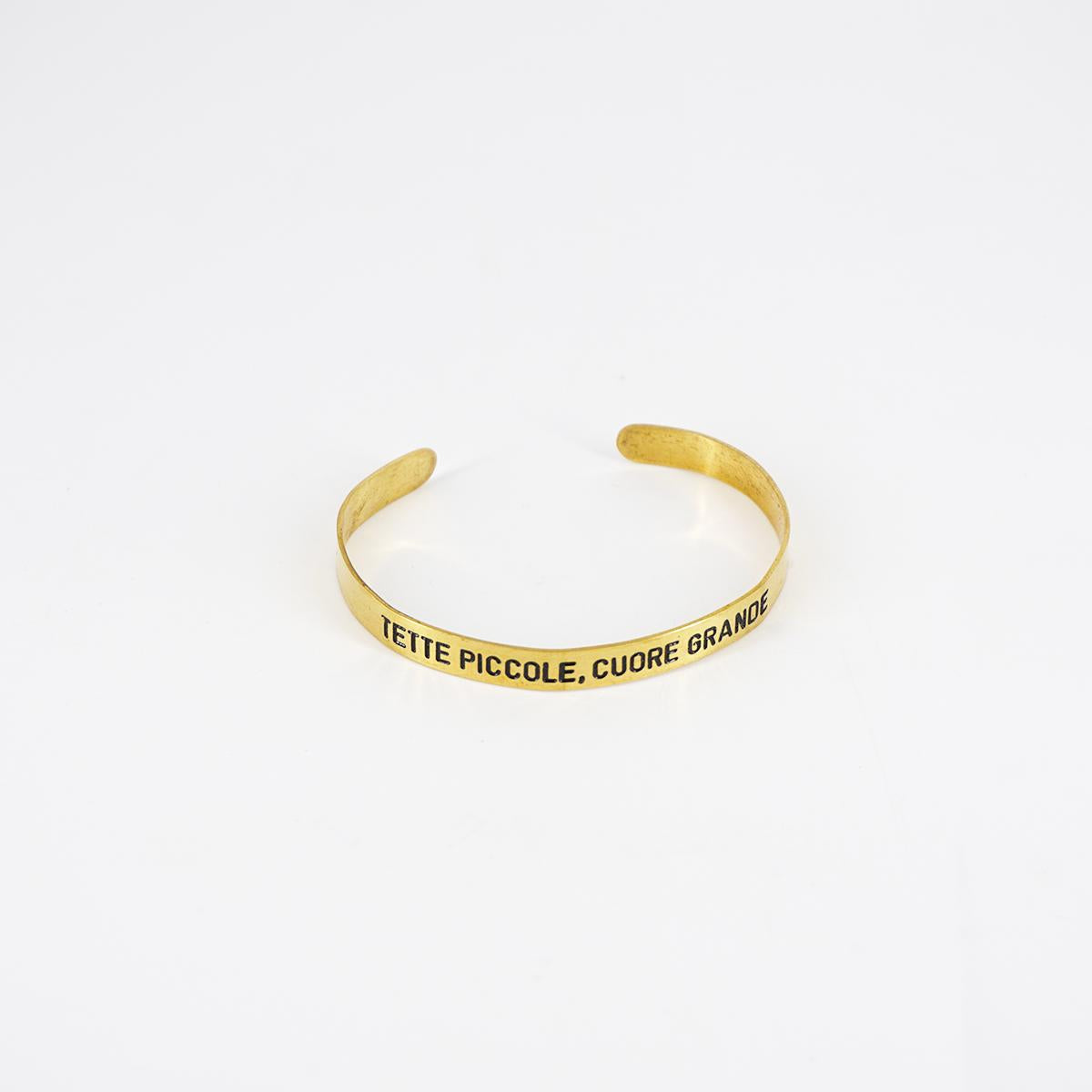 BERC SOPHIE BRACCIALE SOTTILETETTE PICCOLE CUORE GRANDE