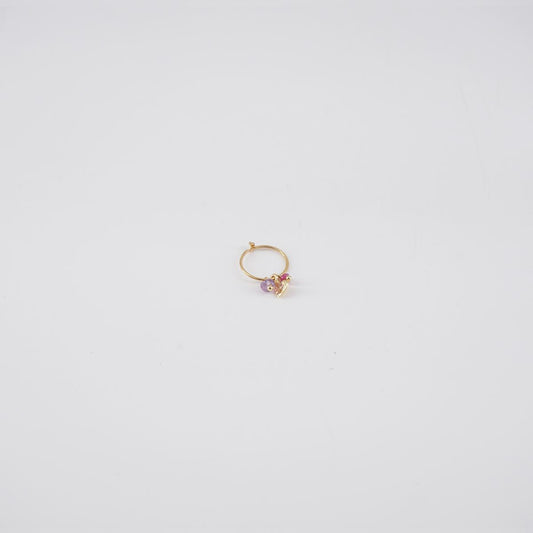 Orecchine cuore + pietre ORECCHINO CUORE+PIETRE  Niani 