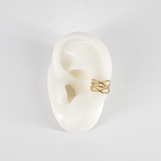Earcuff MULTIFILO INCROCIATO