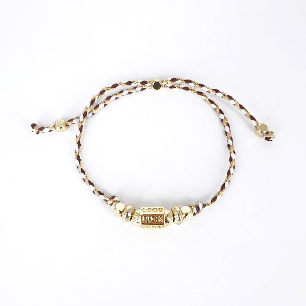 BRACCIALE CORDINO SCRIGNO MINI GOOD LUCK BRACCIALE CORDINO SCRIGNO MINI GOOD LUCK SOPHIE GIOIELLI 