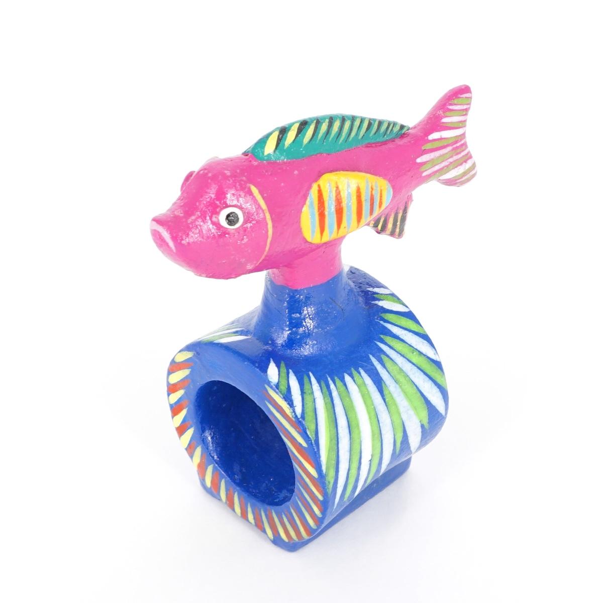 PORTA TOVAGLIOLO PESCE FUCSIA P.T. PESCE FUCSIA ORTEGA'S 