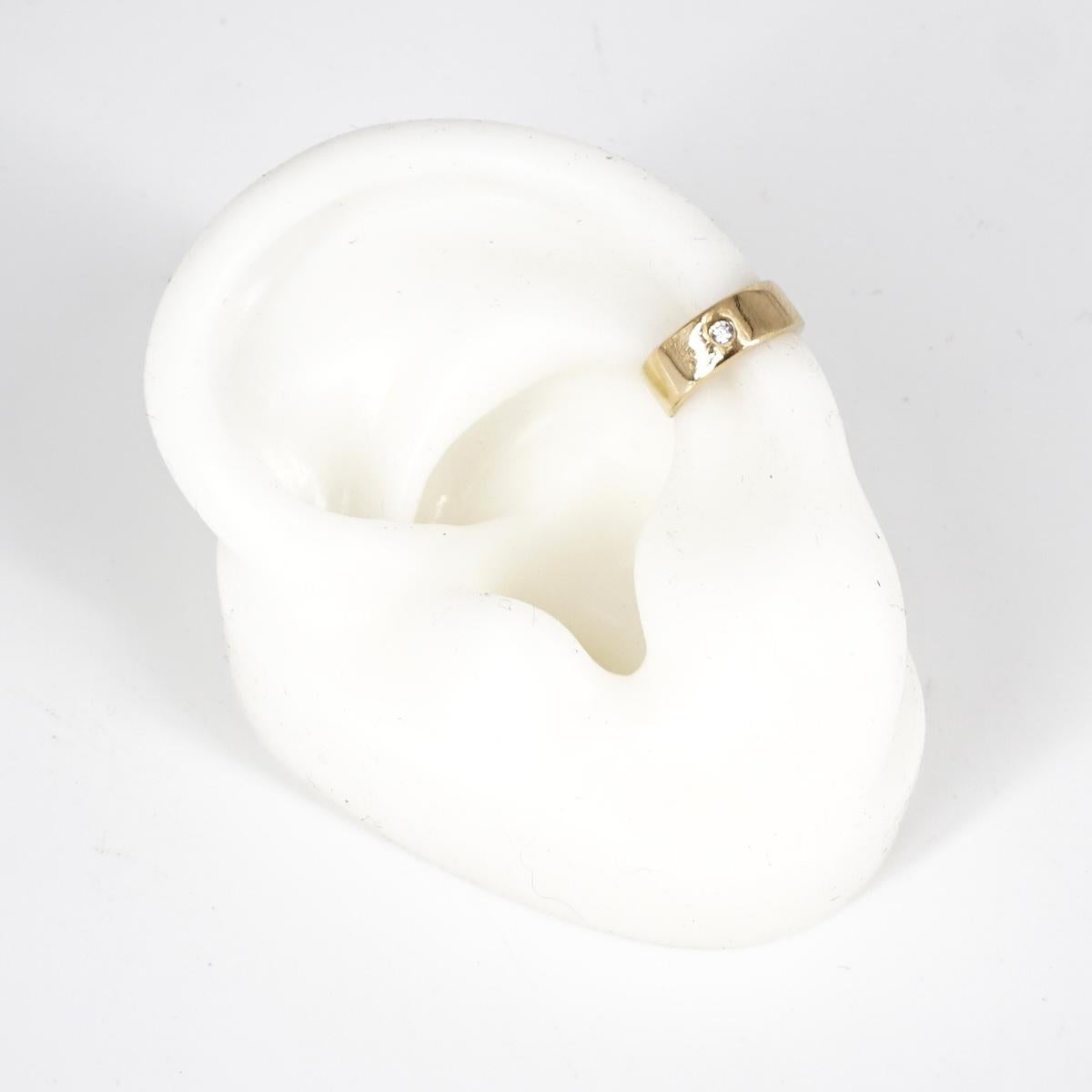 Niani EARCUFF PIETRA BIANCO