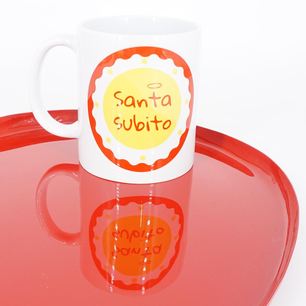 Mug SANTA SUBITO MUG SANTA SUBITO  Palermouno 