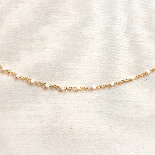 Collana SMALTINI BIANCHI COLLANA SMALTINI BIANCHI  SVEVA 