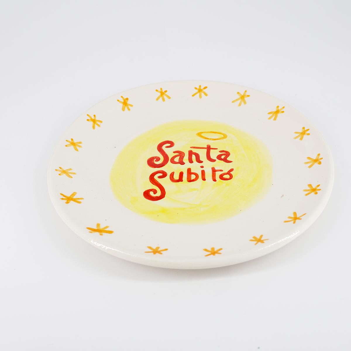 Piattino SANTA SUBITO