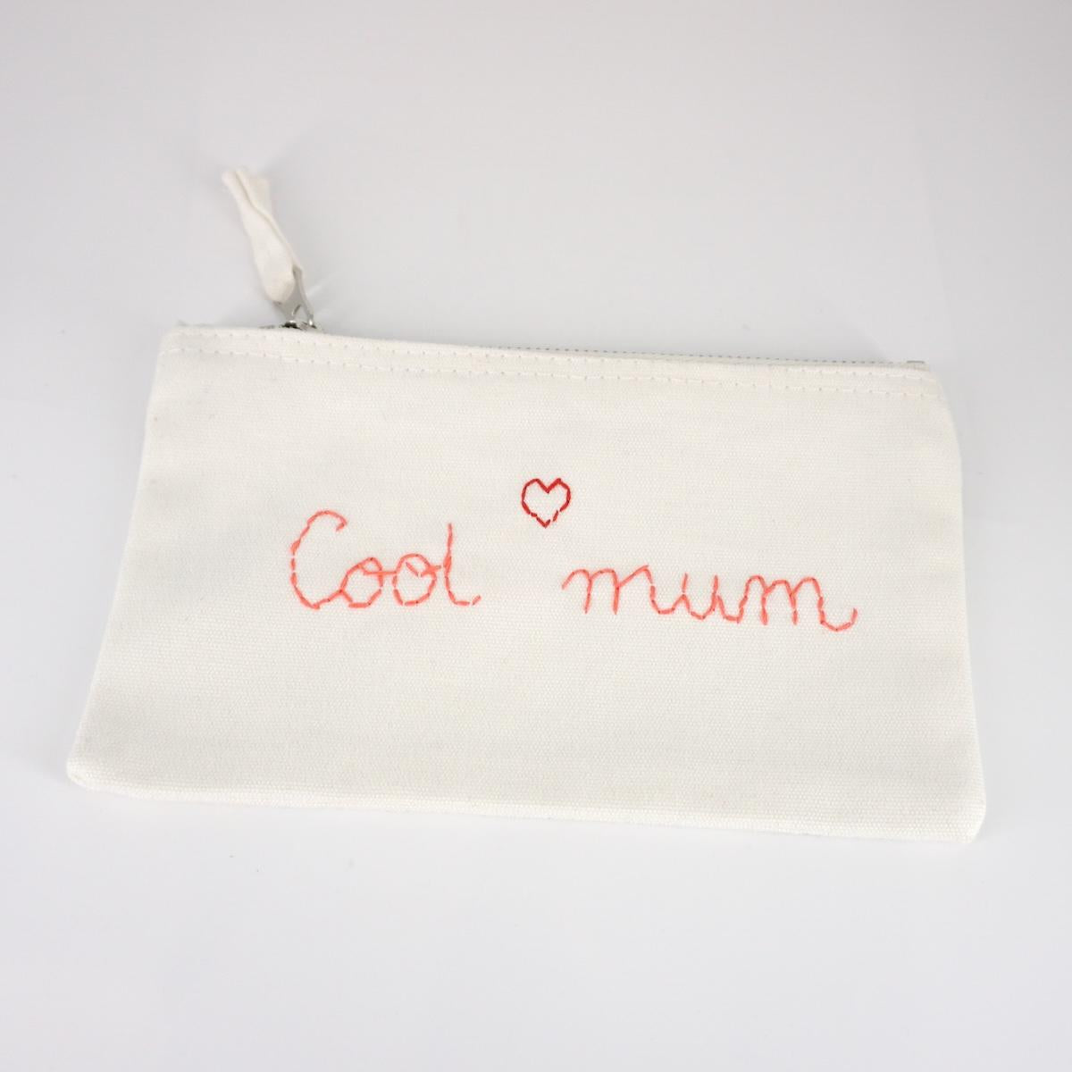 Piattina ricamata COOL MUM