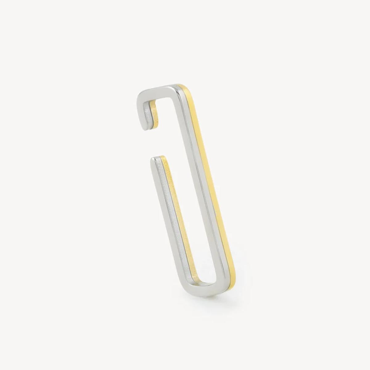 EARCUFF RETTANGOLO BICOLOR EARCUFF RETTANGOLO BICOLOR  YPARIS 