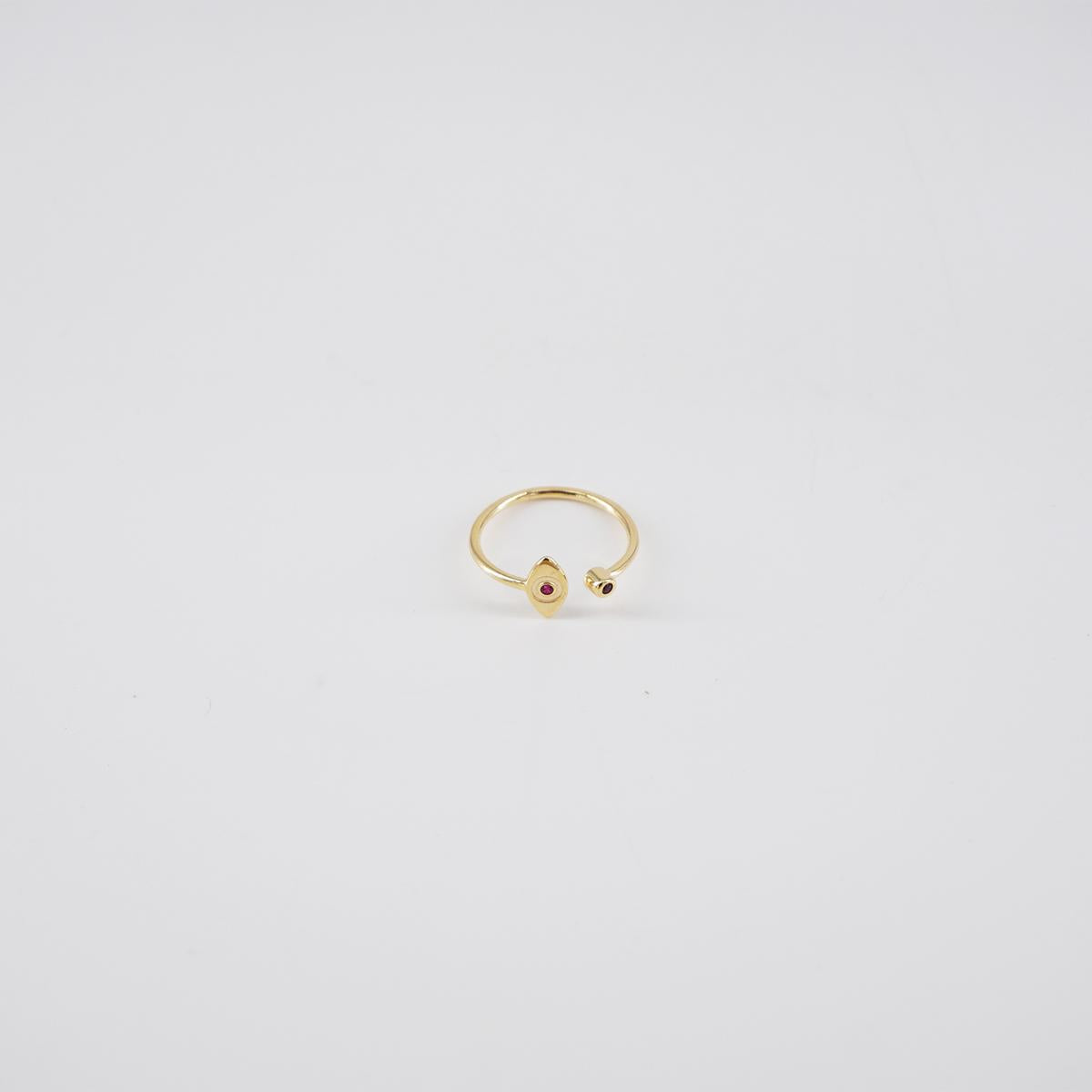 Niani ANELLO OCCHIO ROSSO