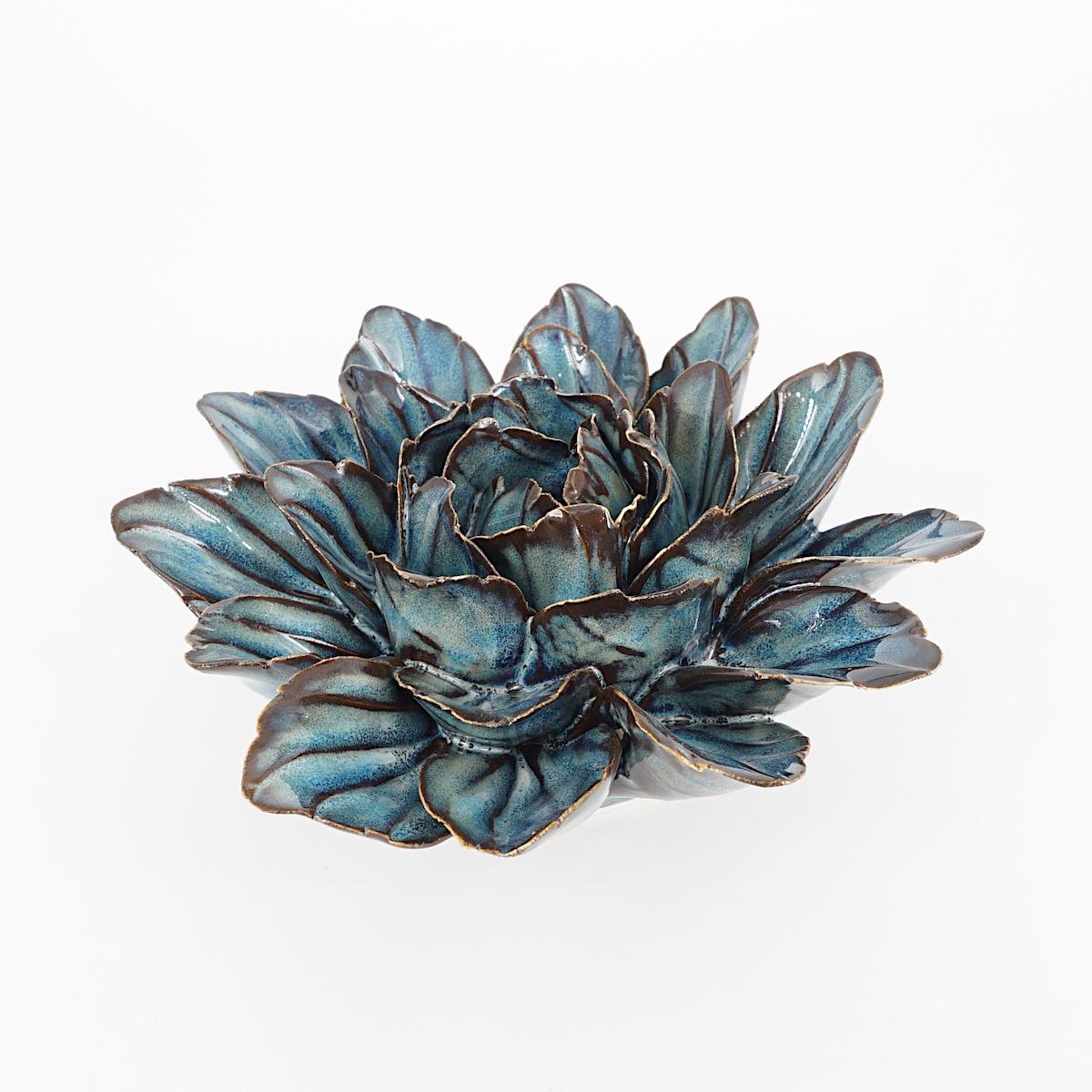 FIORE in CERAMICA PEONIA BLU FIORE CERAMICA PEONIA BLU CHIVE 