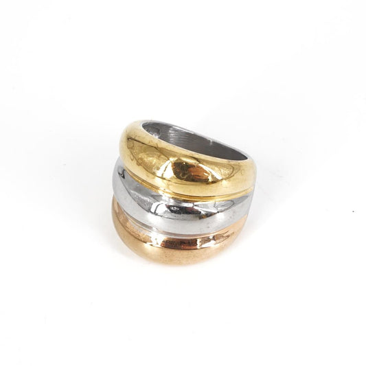 Anello TRE METALLI