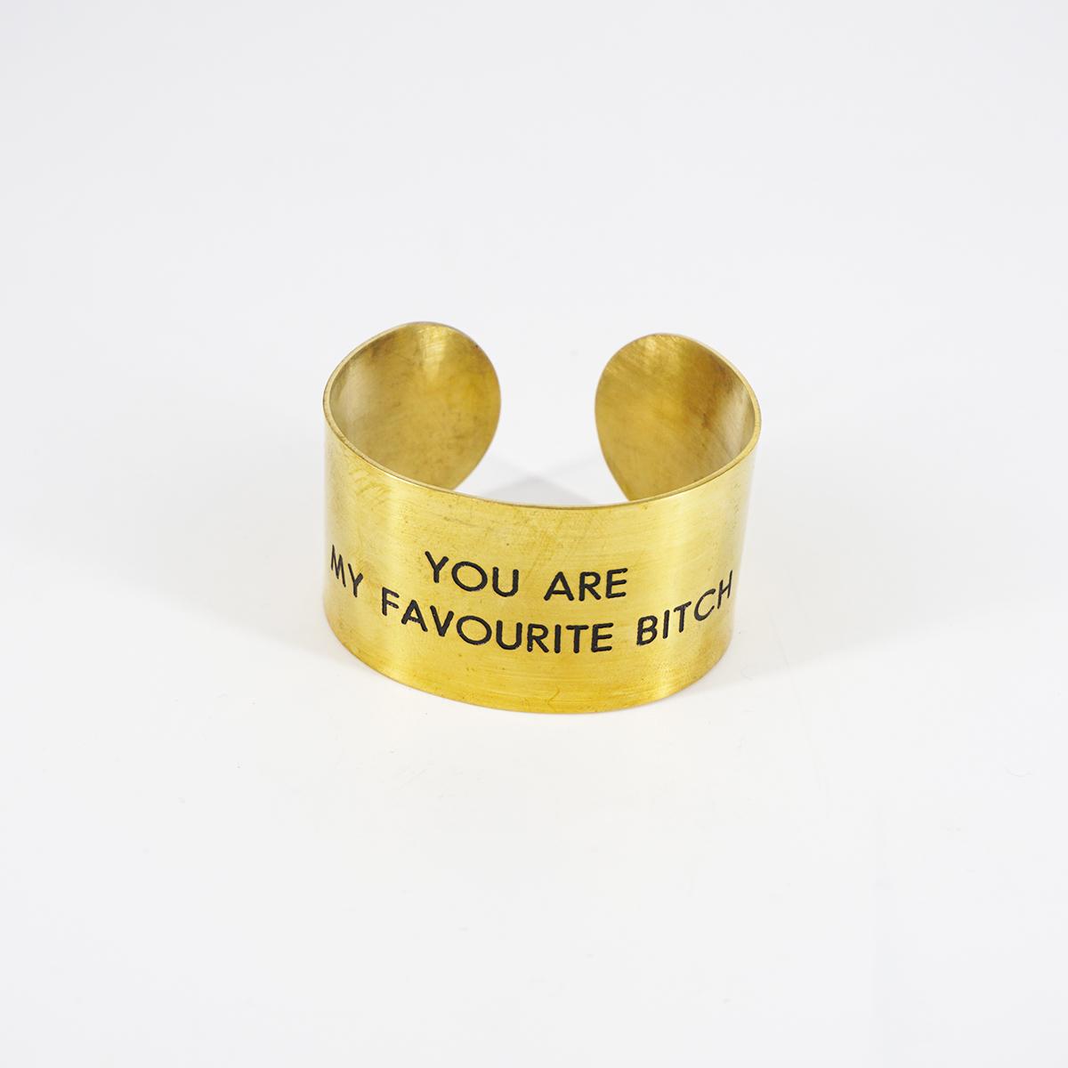 BERC SOPHIE BRACCIALE ALTOYOU ARE MY FAVOURITE BITCH