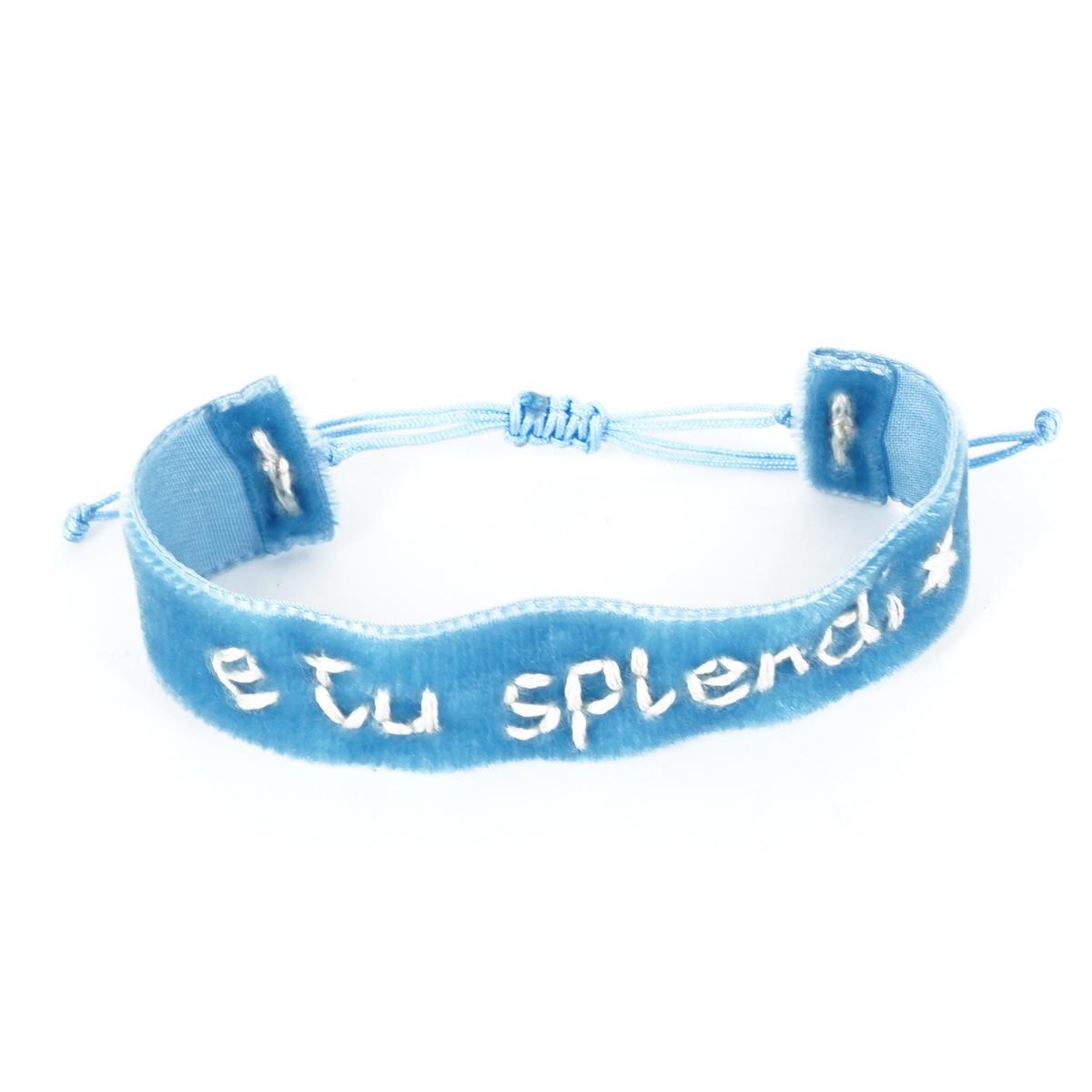 Bracciale in velluto E TU SPLENDI BRACCIALE VELLUTO E TU SPLENDI NOMADEA 