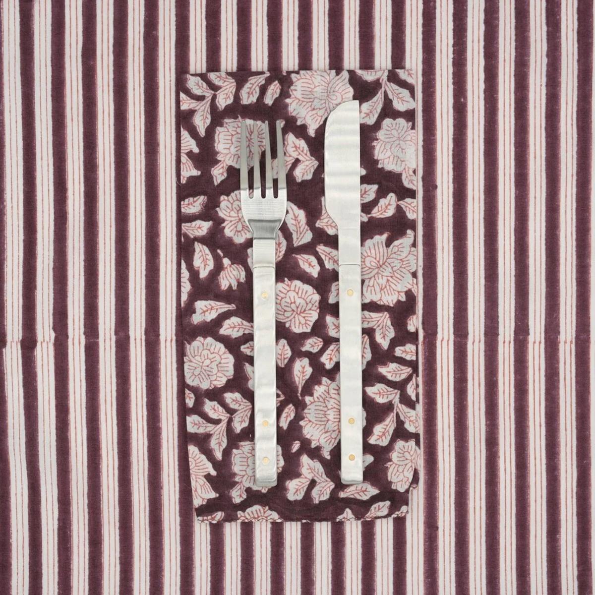 SET 4 TOVAGLIOLI IRIS PAISLEY SET 4 TOVAGLIOLI IRIS PAISLEY SUZETTE 