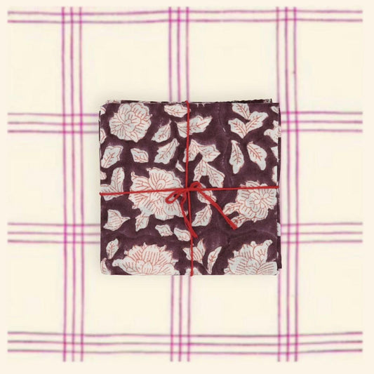 SET 4 TOVAGLIOLI IRIS PAISLEY SET 4 TOVAGLIOLI IRIS PAISLEY SUZETTE 