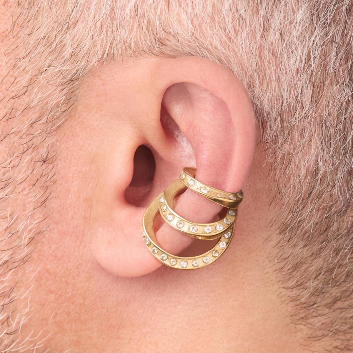 EARCUFF TRIPLO ZIRCONI EARCUFF TRIPLO ZIRCONI  YPARIS 