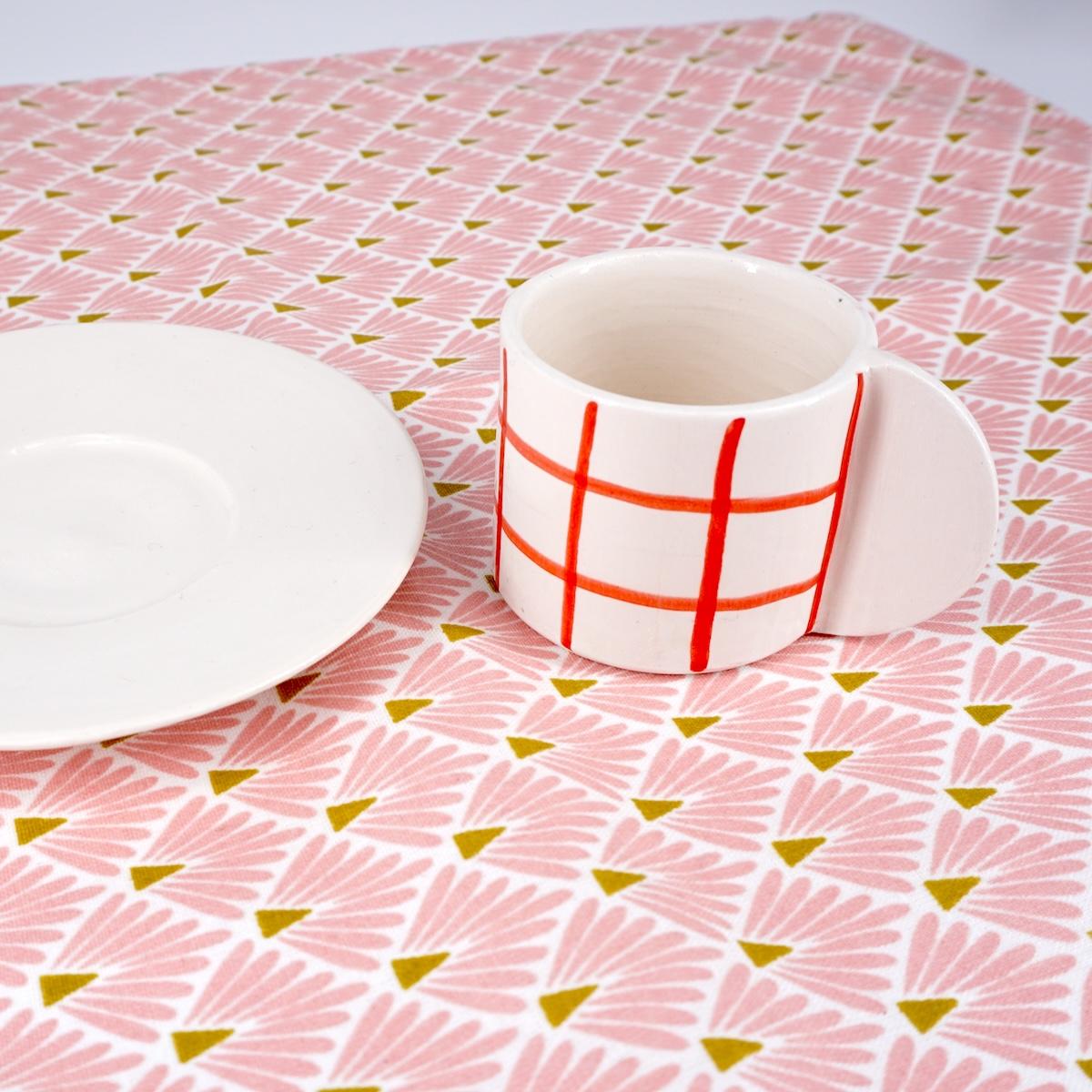 Deco placemat PALMINE PINK