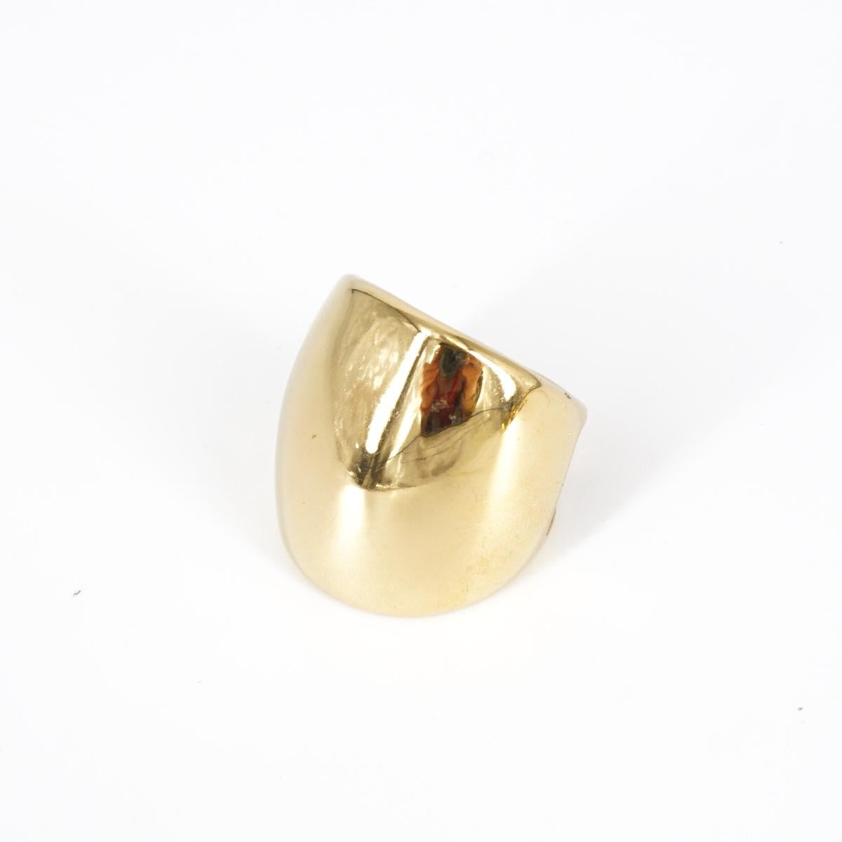 ANELLO SPESSO BOMBATO ANELLO BIG BOMBATO  SOPHIE GIOIELLI 