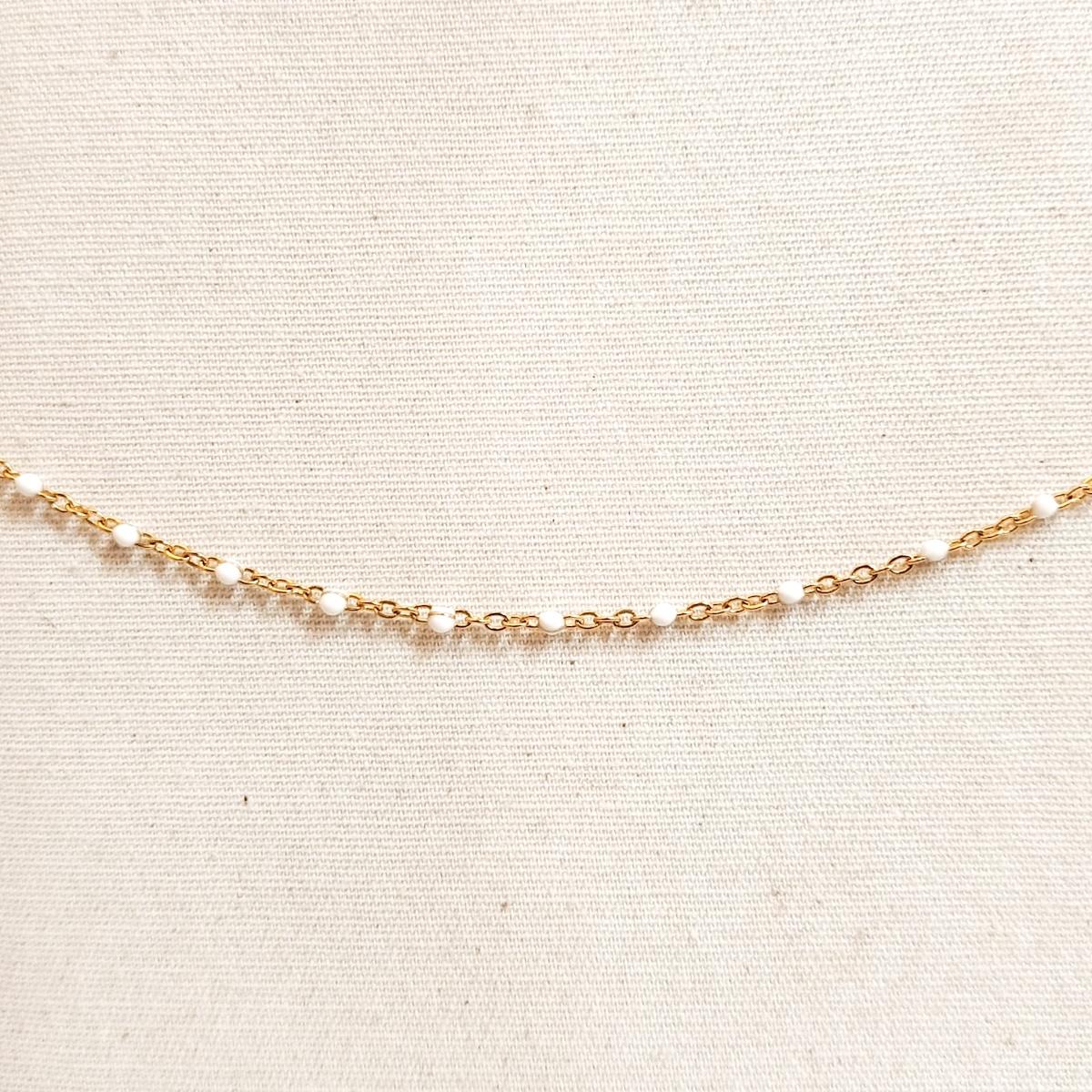 Collana SMALTINI BIANCHI